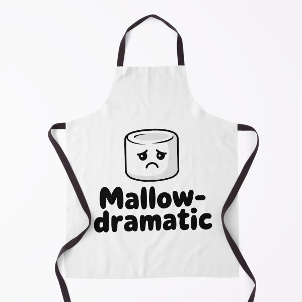 Item preview, Mallow Dramatic! Cute Marshmallow Pun designed and sold by PMCreative.