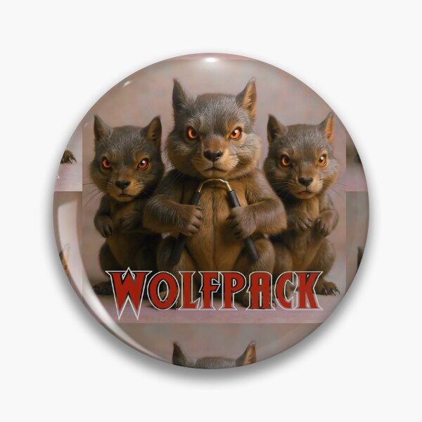Item preview, The Wolfpack - Rabid Rōnin designed and sold by CleverCulture.