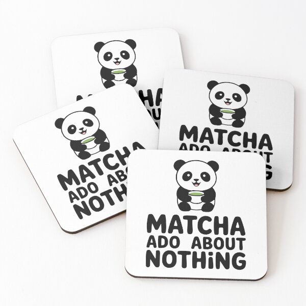 Item preview, Matcha Ado About Nothing! Cute Matcha Panda Pun designed and sold by PMCreative.