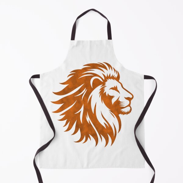 Item preview, Lion’s Head - Fiery Orange designed and sold by Coastal-Designs.