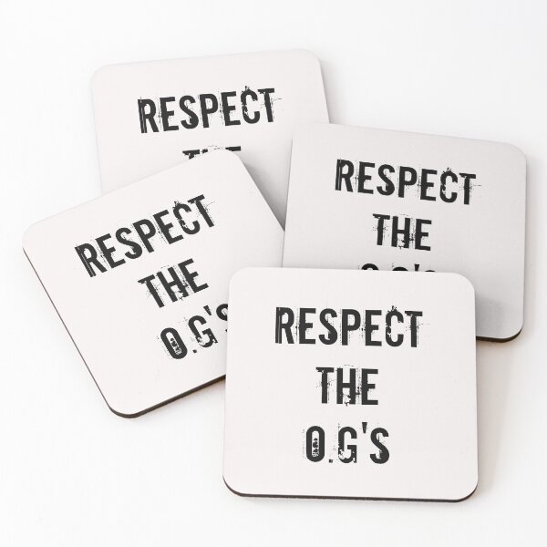Item preview, RESPECT THE O.G.'s designed and sold by binmaster3000.