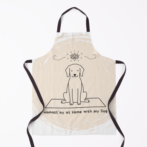 Item preview, Namast'ay at Home with My Dog – Meditating Dog Yoga Design designed and sold by AlphaPet.