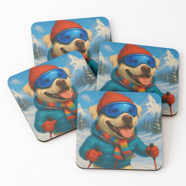 Item preview, Powder Pup on the Slopes designed and sold by Animalistics.