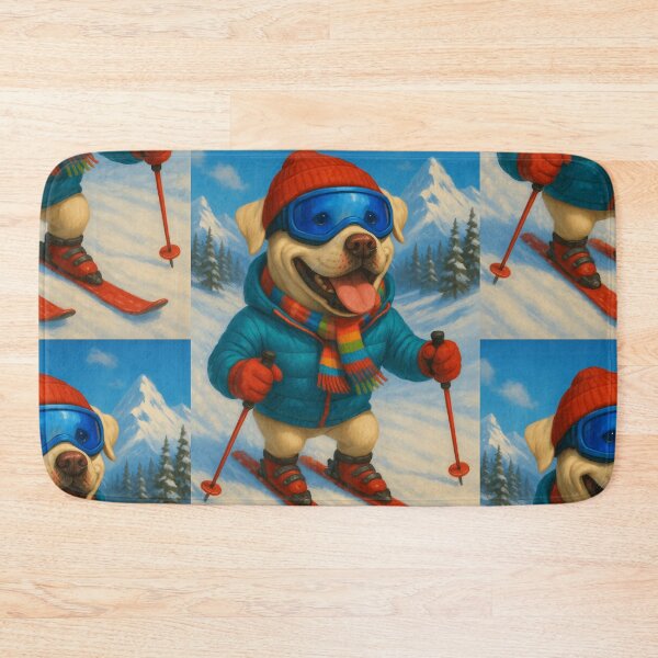 Item preview, Powder Pup on the Slopes designed and sold by Animalistics.