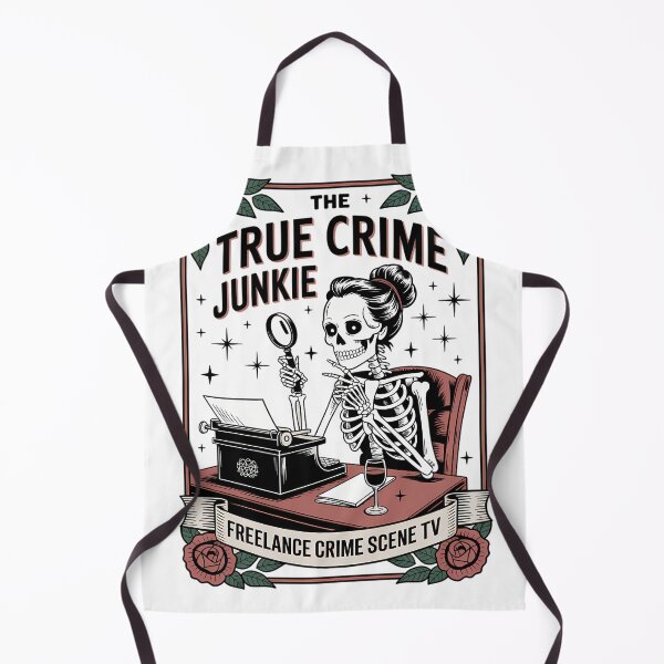 Item preview, True Crime Skeleton - Freelance Writer Art designed and sold by Charlietule.