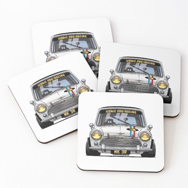 Item preview, Vintage Classic Car Mini Cooper Design designed and sold by PrintCarClub.