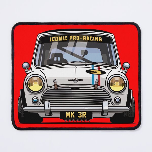 Item preview, Vintage Classic Car Mini Cooper Design designed and sold by PrintCarClub.