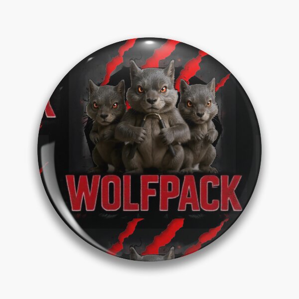 Item preview, The Wolfpack - Rabid Rōnin designed and sold by CleverCulture.