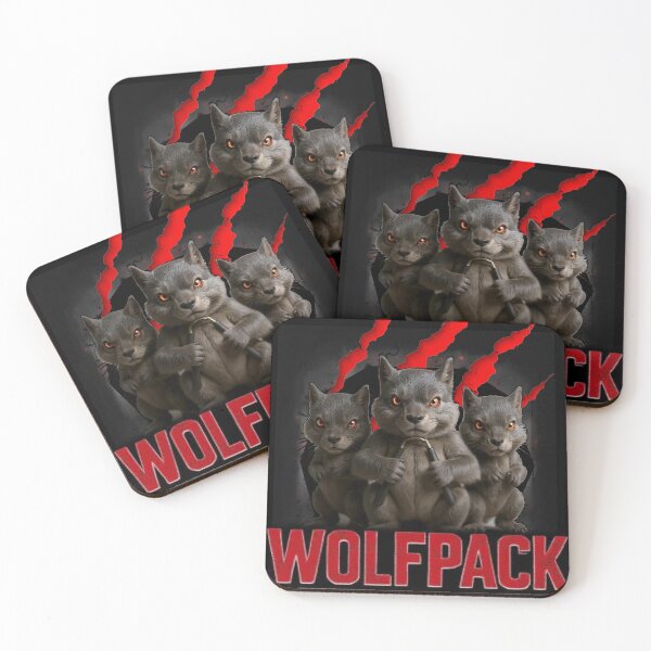 Item preview, The Wolfpack - Rabid Rōnin designed and sold by CleverCulture.
