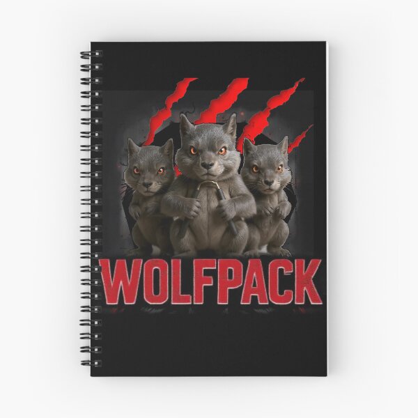 Item preview, The Wolfpack - Rabid Rōnin designed and sold by CleverCulture.