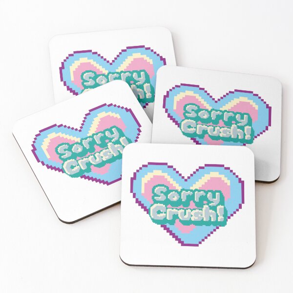 Item preview, Sorry Crush! Pixel Heart – Retro Pixel Bittersweet Design designed and sold by MurMurClub.