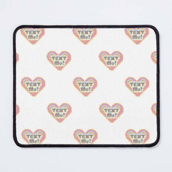 Item preview, Text Me! Pixel Heart – Retro Pixel Messaging Love Design designed and sold by MurMurClub.