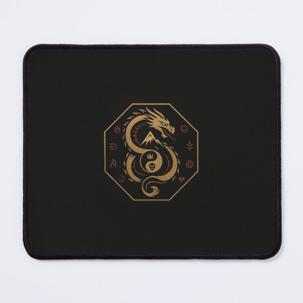 Item preview, Golden Dragon Emblem – Power & Mystery Seal designed and sold by Redoxc.