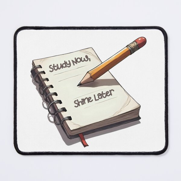 Item preview, Study Now Shine Later Motivational School Design designed and sold by Pixel--Threads.