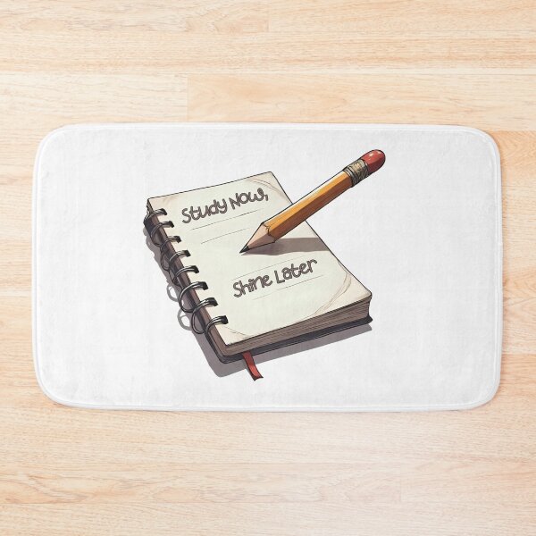 Item preview, Study Now Shine Later Motivational School Design designed and sold by Pixel--Threads.
