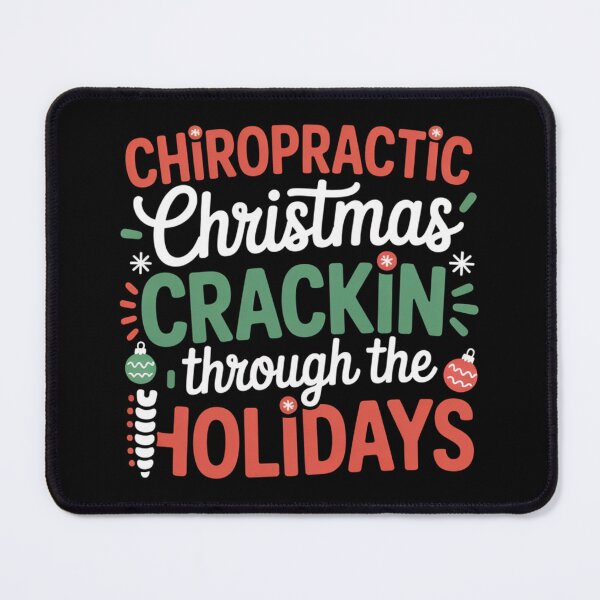 Item preview, Chiropractic Christmas – Crackin’ Through the Holidays designed and sold by osteopath shop.