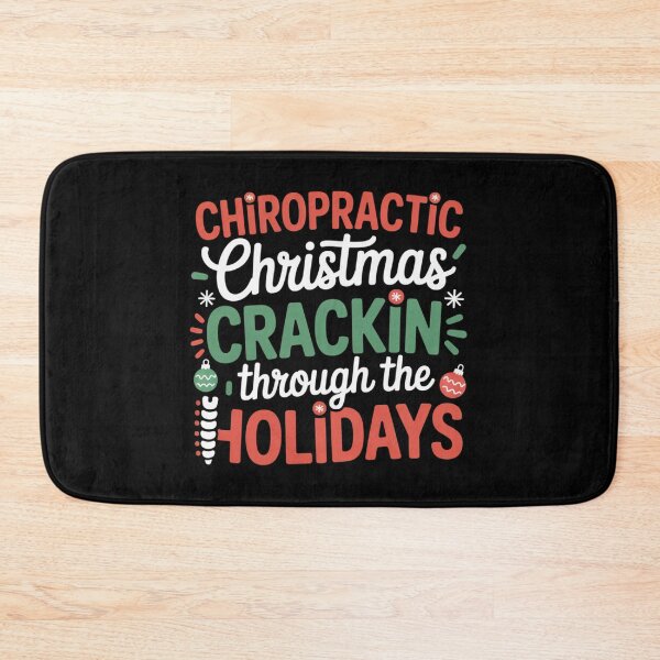 Item preview, Chiropractic Christmas – Crackin’ Through the Holidays designed and sold by osteopath shop.
