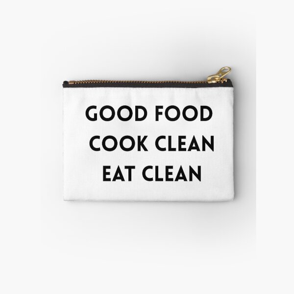Item preview, Good Food Cook Clean Eat Clean funny gifts  designed and sold by DailyBodyCalm.