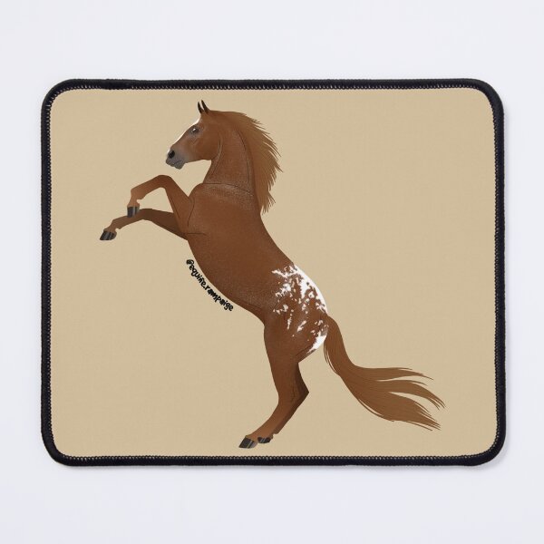 Item preview, Rearing Chestnut Appaloosa - Equine Rampaige designed and sold by equinerampaige.