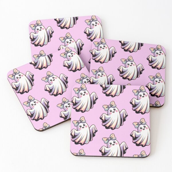 Item preview, Pastel Kawaii Halloween Ghost - Cute and Spooky Ghost designed and sold by YourSocialBae.