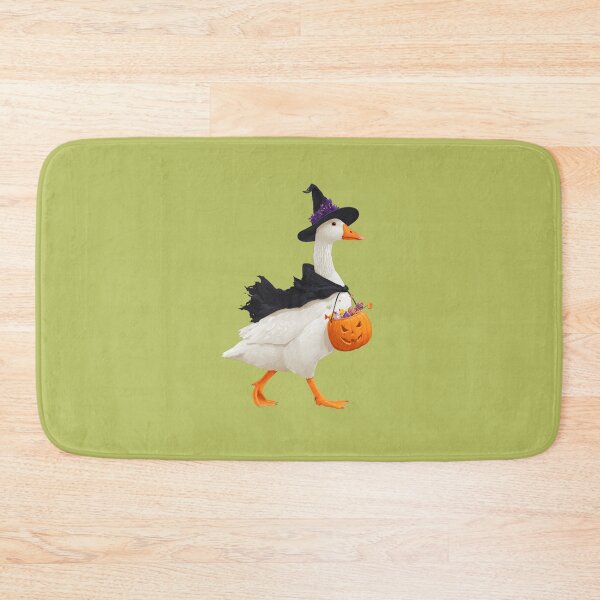 Item preview, Trick or Treat Goose – Halloween Witch Illustration designed and sold by Maryna_Reine.