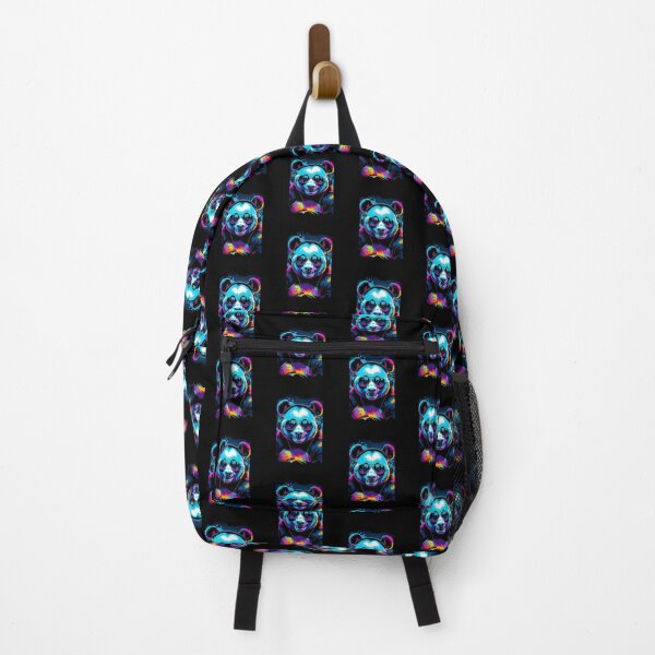 Item preview, Cool Neon Panda with Headphones designed and sold by Bawek85Designs.