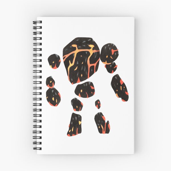 Item preview, Magma Golem, Fire Golem, Asheron's Call Golem designed and sold by JemLineroArt.