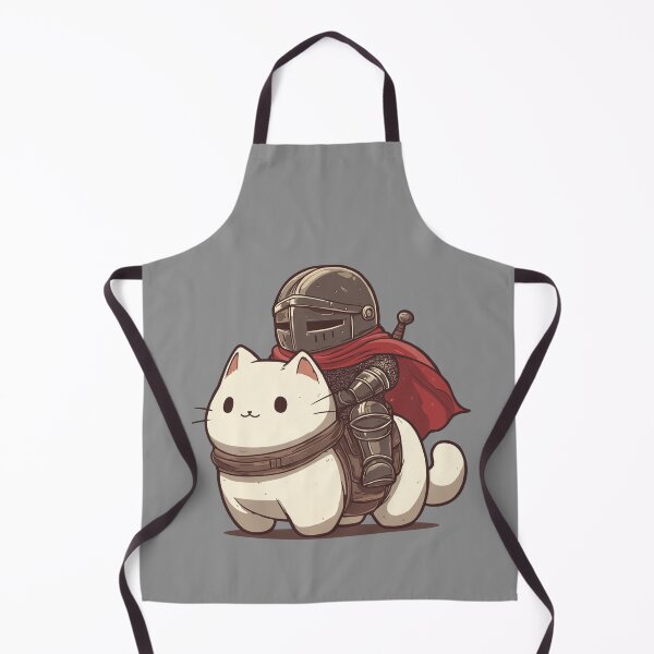 Item preview, Knight Riding Cat, Funny Cat designed and sold by Sleepy Cat Design.