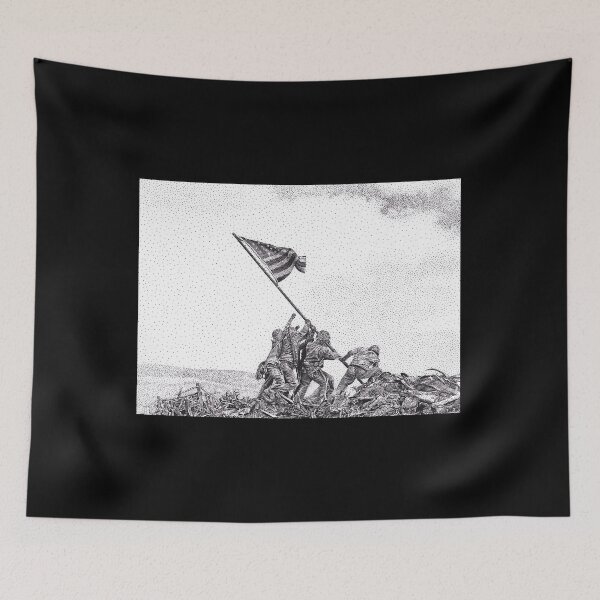 Item preview, WW2 Iwo Jima Memorial designed and sold by Cora Worthington Art.