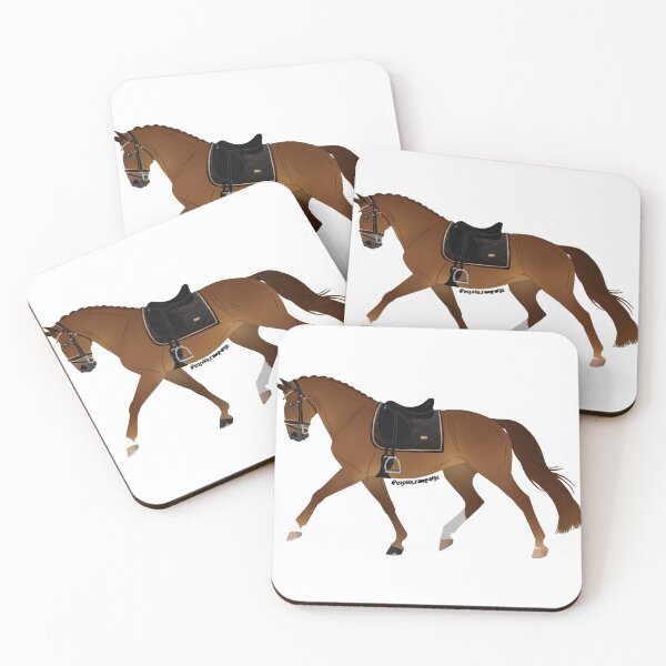 Item preview, Caballo castaño de doma - Equine Rampaige designed and sold by equinerampaige.