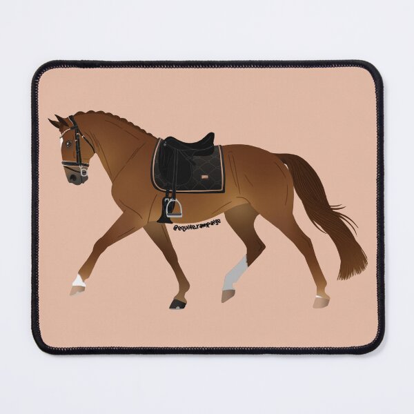 Item preview, Caballo castaño de doma - Equine Rampaige designed and sold by equinerampaige.