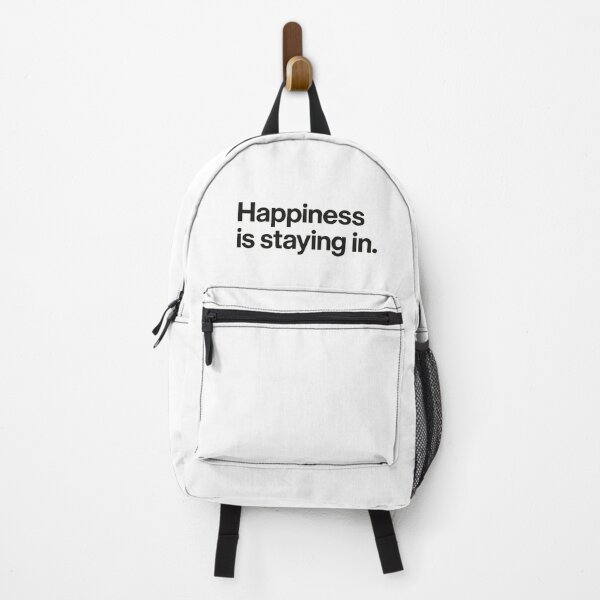 Item preview, Happiness Is Staying In – Cozy Introvert Quote designed and sold by LaserKey.