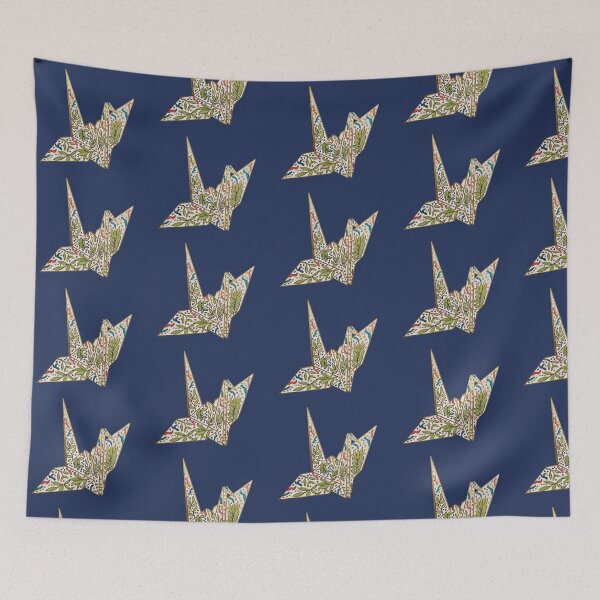 Item preview, Floral Origami Crane designed and sold by Aneciarz.