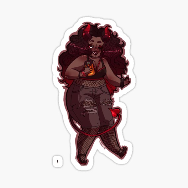 Infernally Cute Sticker