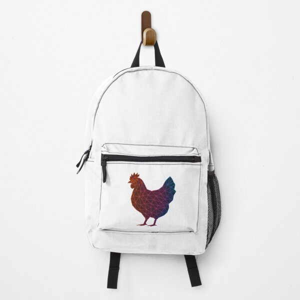 Item preview, GeoNeon Chicken | Ember Collection | Vibrant Geometric Neon Art designed and sold by Avagen Designs.