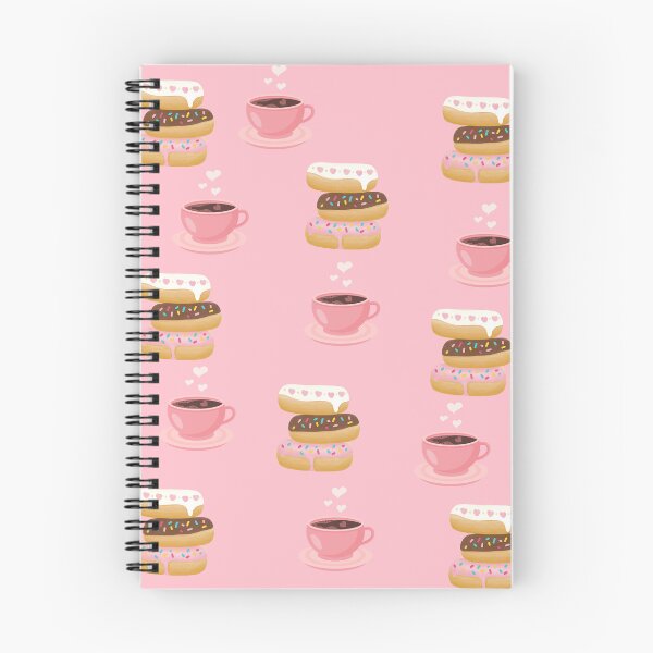Item preview, Donuts And Pink Coffee Cups designed and sold by StudioWhitworth.