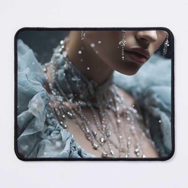 Item preview, Ethereal Blue Dress with Floral Accents and Beading designed and sold by anytka.