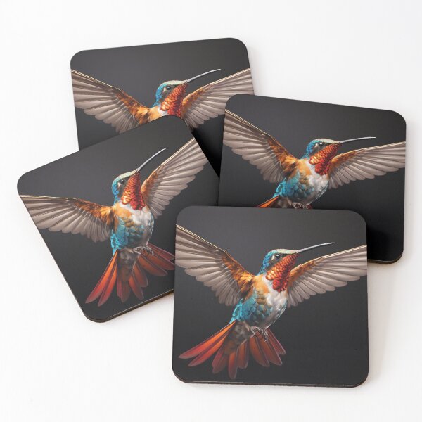 Item preview, Fiery Flight of Hummingbird designed and sold by anytka.
