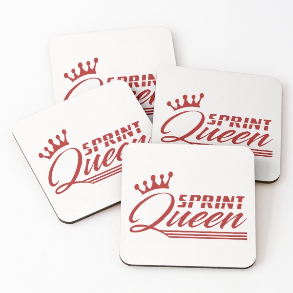 Item preview, Sprint Queen; 100m; 200m; designed and sold by StickerApe.