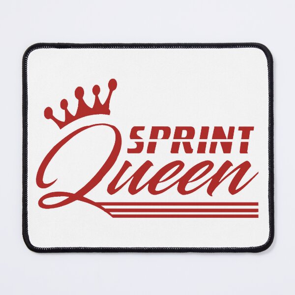 Item preview, Sprint Queen; 100m; 200m; designed and sold by StickerApe.