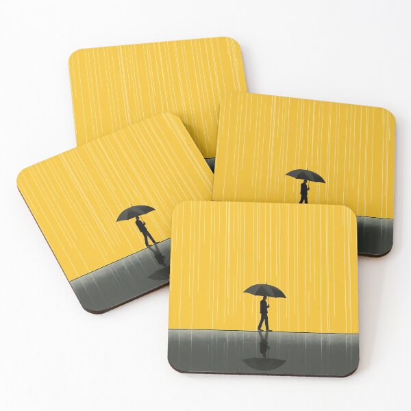 Item preview, Man with Umbrella in Rain designed and sold by anytka.