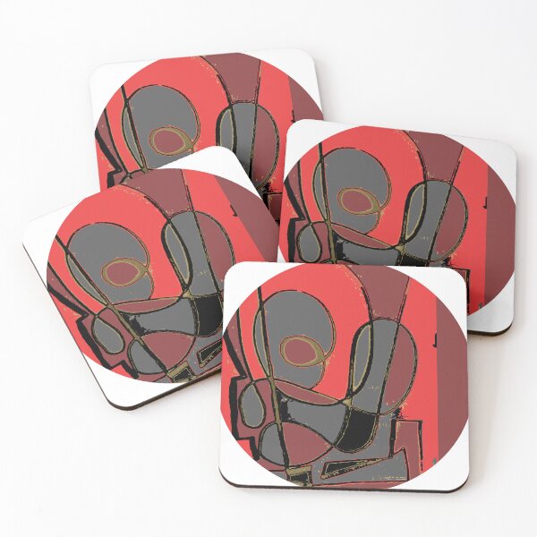 Item preview, Maroon Reds Round Abstract Design designed and sold by SmashingDeals.