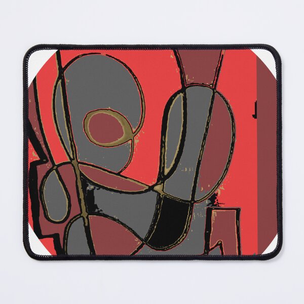Item preview, Maroon Reds Round Abstract Design designed and sold by SmashingDeals.