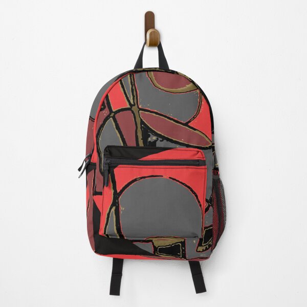 Item preview, Maroon Reds Round Abstract Design designed and sold by SmashingDeals.