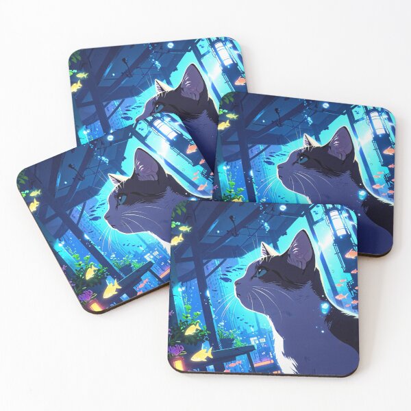 Item preview, Cat Underwater City designed and sold by The Collection.