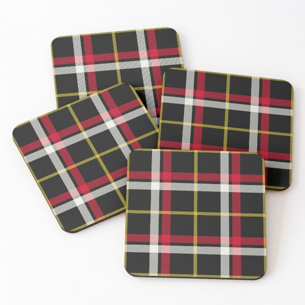 Item preview, BLACK Tartan ✧ Clan Black Family Tartan, English & Scottish Ancestral Heritage Plaid designed and sold by This Is Tartan.