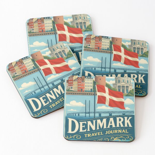Item preview, DENMARK - Big Country Poster and Card Designs designed and sold by Earth Celebration Designs.