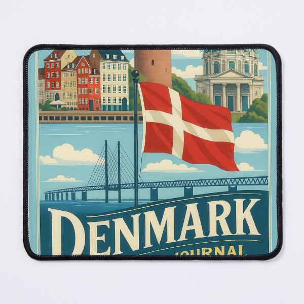 Item preview, DENMARK - Big Country Poster and Card Designs designed and sold by Earth Celebration Designs.