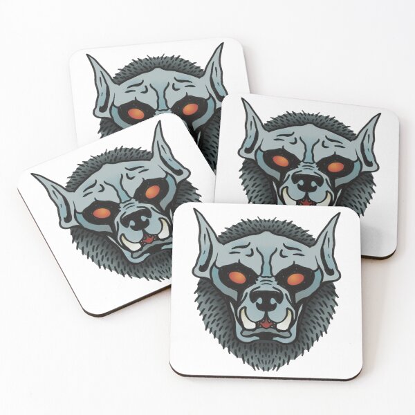 Item preview, Glowing Red Eyed Werewolf designed and sold by sleepyheadedbb.