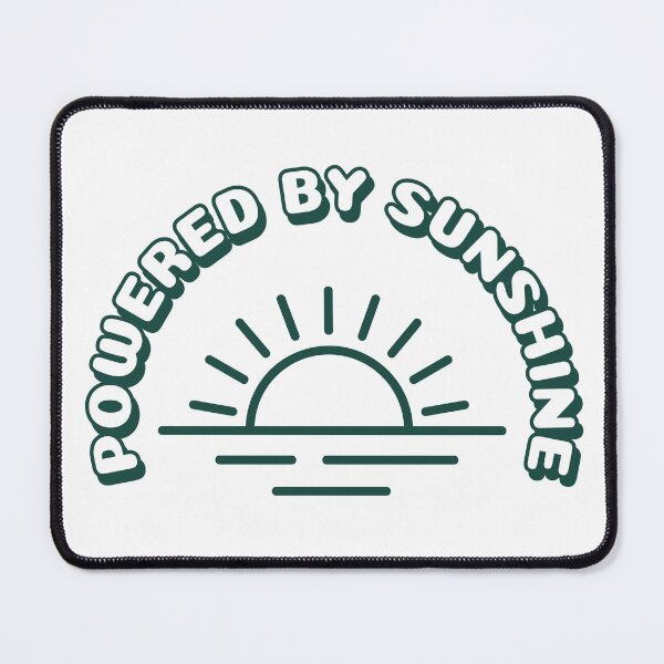 Item preview, Powered By Sunshine Horizon designed and sold by Shiba-Wood.